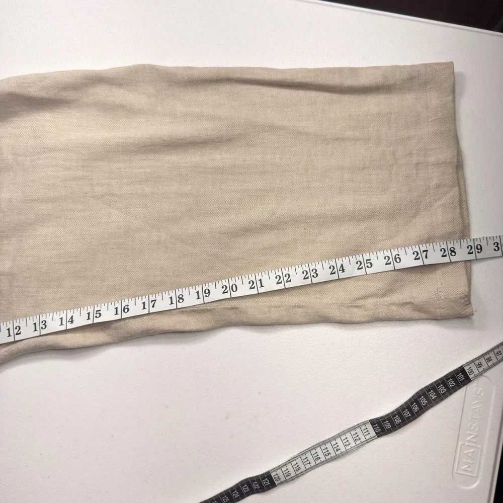 Tommy Bahama Linen Blend Drawstring Pants Tan Beige Relaxed Beach 2XLB